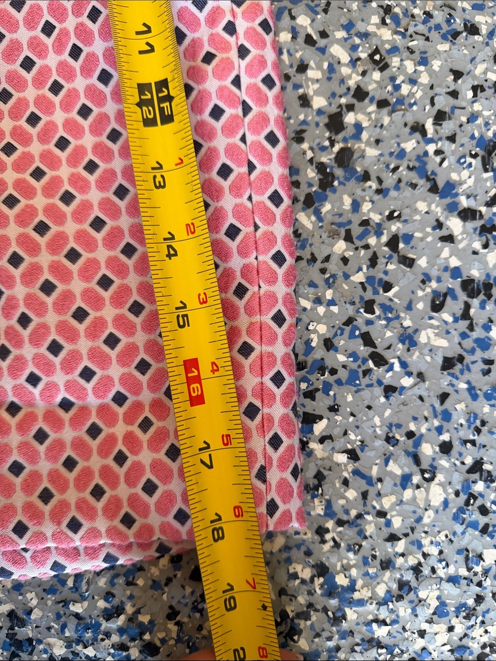 Pink Patterned Mini Skirt - Picture 2 of 4